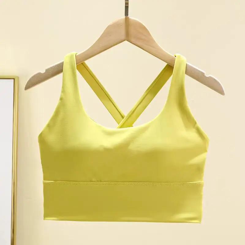 Soutien-gorge sport haute intensité à coussin fixe - Course, Yoga, Fitness - Soutien optimal femme