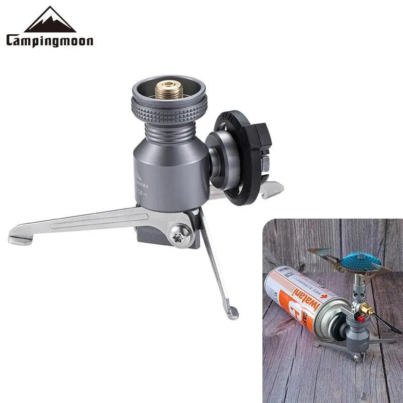 CPAMINGMOON Support de four à fusée Z23-CB Adaptateur à trois broches, Tête de four à gaz longue pla