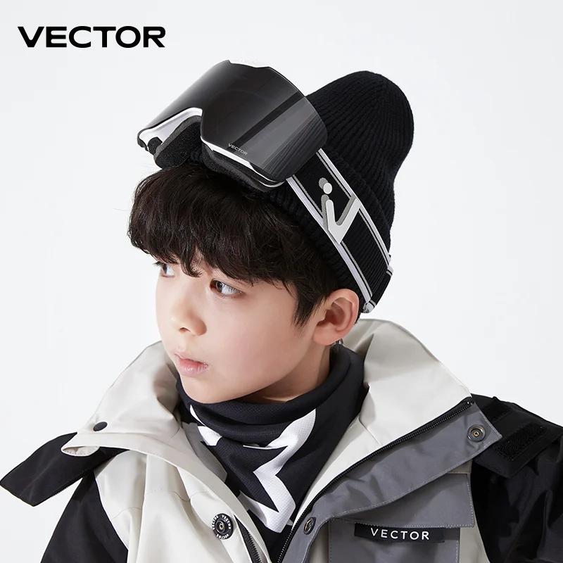 VECTOR marque lunettes de Ski enfants lunettes de Snowboard lunettes pour le Ski Protection UV400 Sk