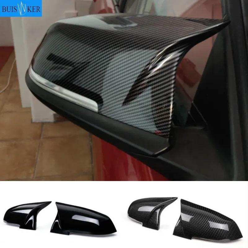 Capuchon de rétroviseur noir carbone, BMW Série 1, 2, 3, 4, X, M, 220i, 328i, 420i, F20, F21, F22, F