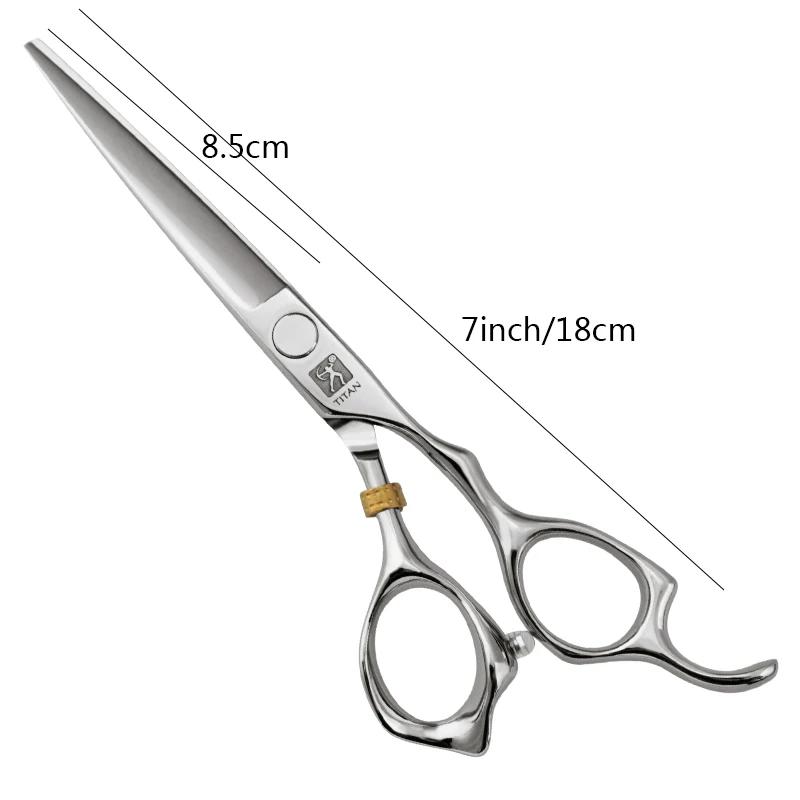 Ciseaux de coiffeur Titan 7.0 pouces pour coupes de cheveux ciseaux de coiffure professionnels outil