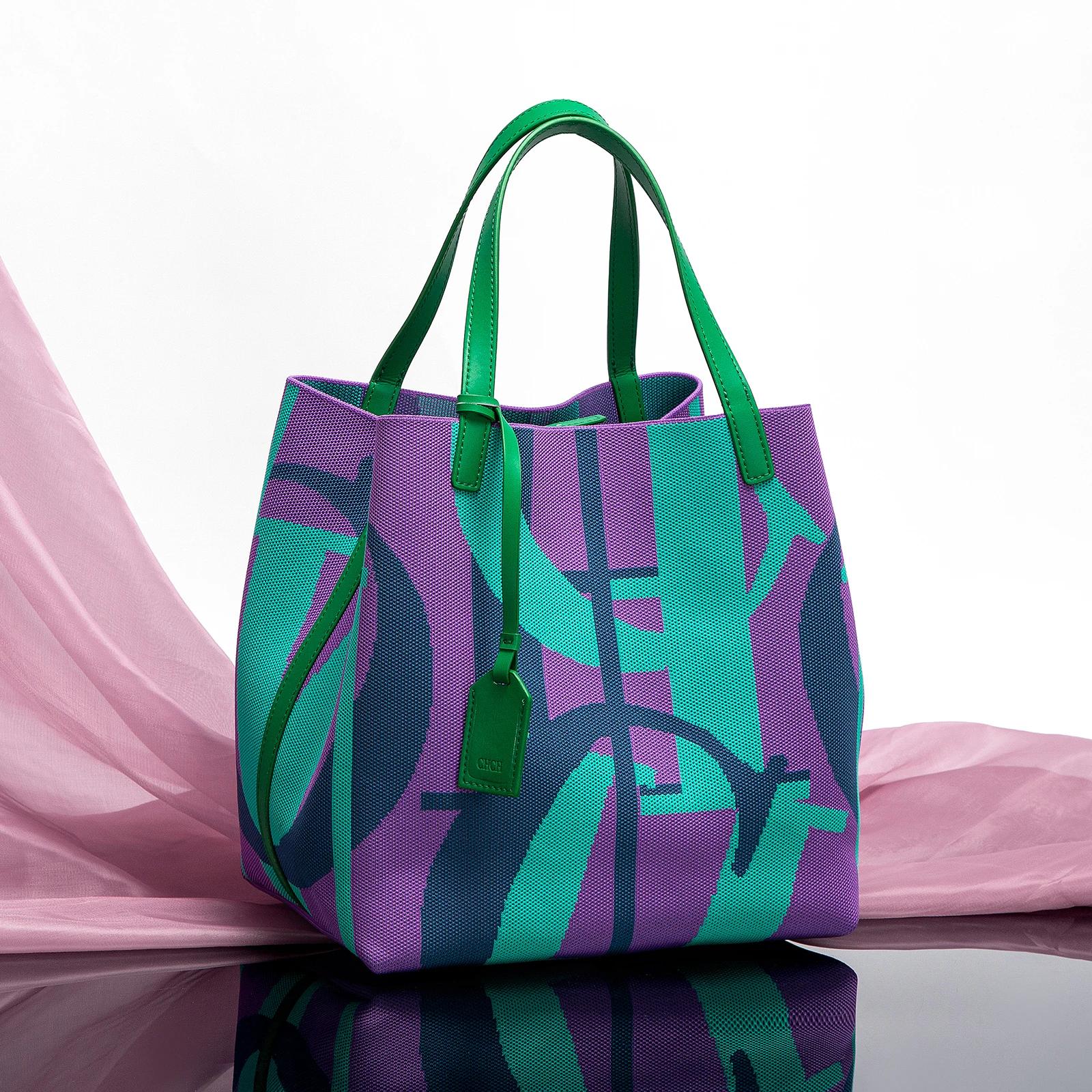 Sac fourre-tout coloré de grande capacité, artisanat exquis, sac de fête à la mode classique, nouvea