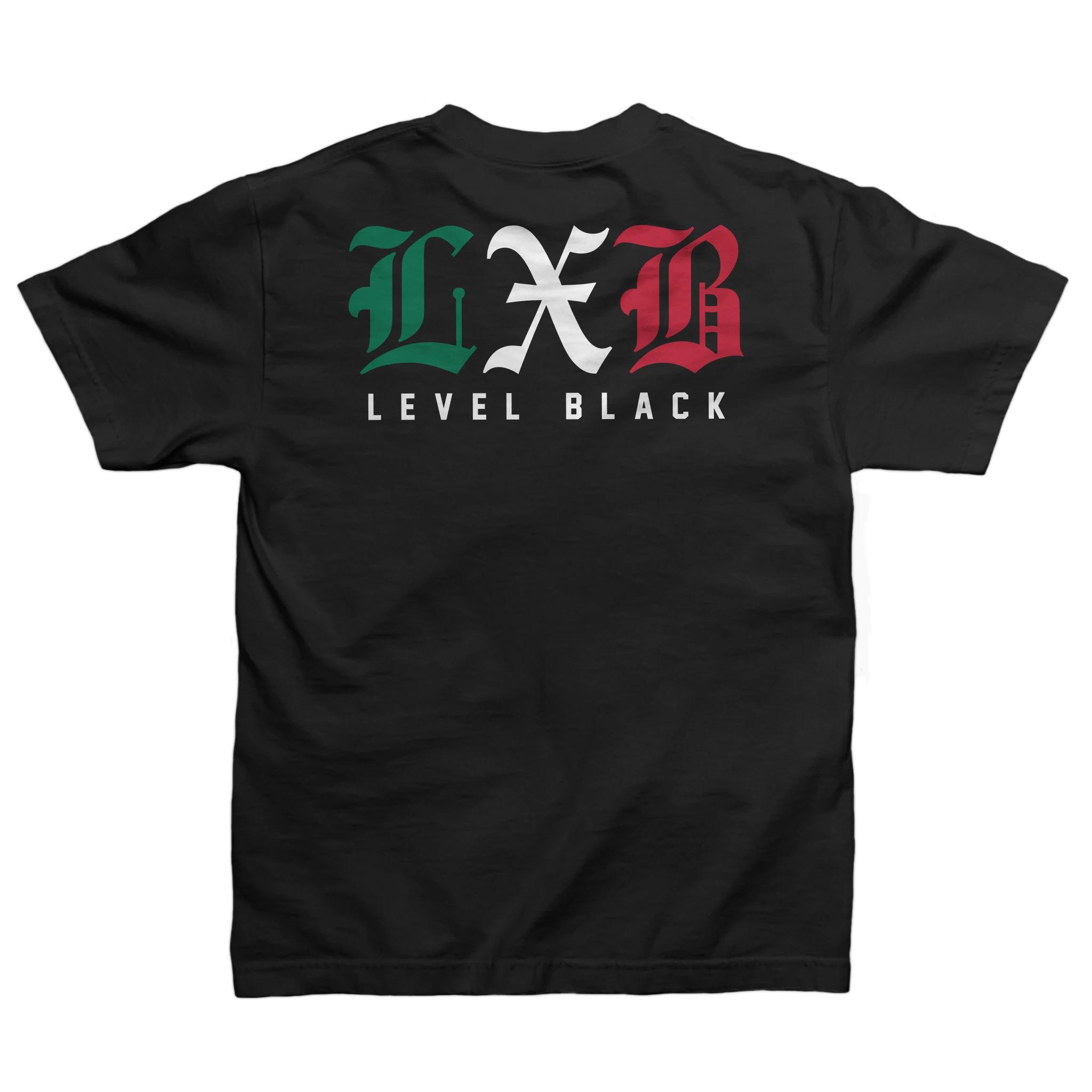 LXB surdimensionné salle de sport hommes t-shirts musculation hauts musculaires en vrac coton Fitnes