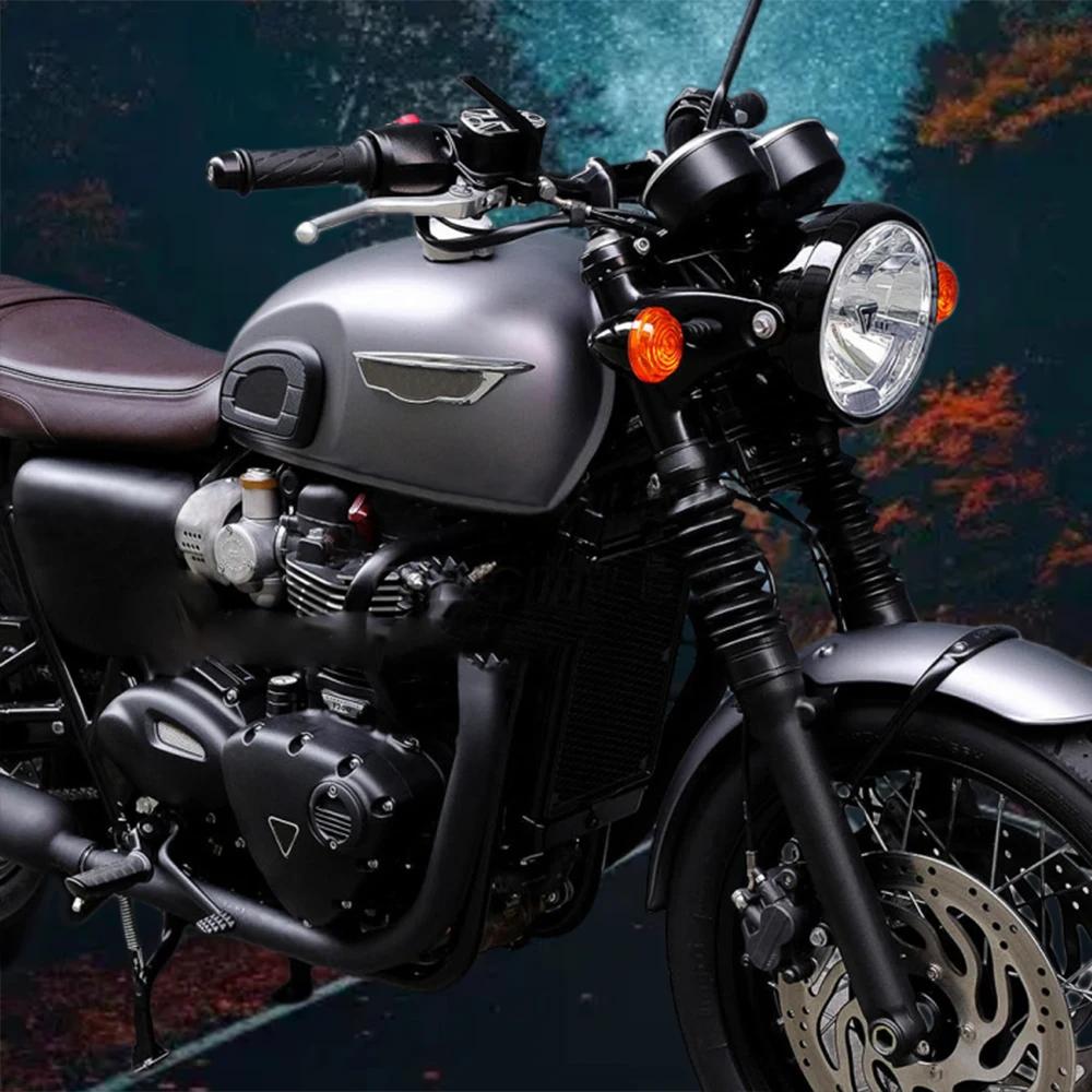 Poignées de guidon de moto pour Triumph Street Twin Cup, Speed Bonneville, T100, T120, guidon, bouch