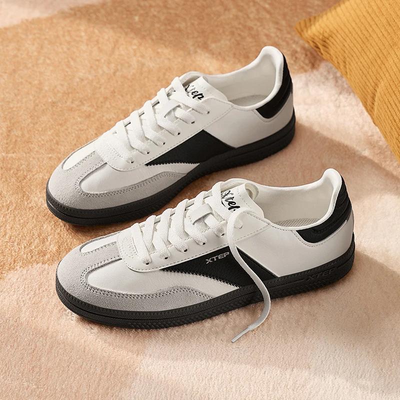 Chaussures skateboard femmes Xtep baskets souples rue confortables anti-irritation printemps 2025