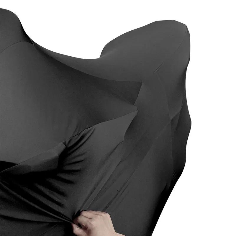 Housse de protection universelle pour moto, extensible, Anti-poussière, résistante au soleil, pour l