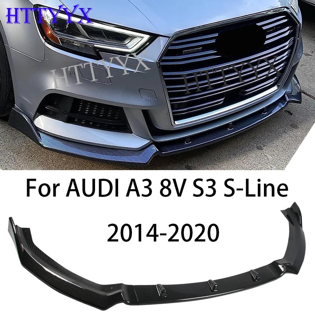 Kit de carrosserie de diffuseur de lèvre de séparateur de pare-chocs avant de voiture, protection de