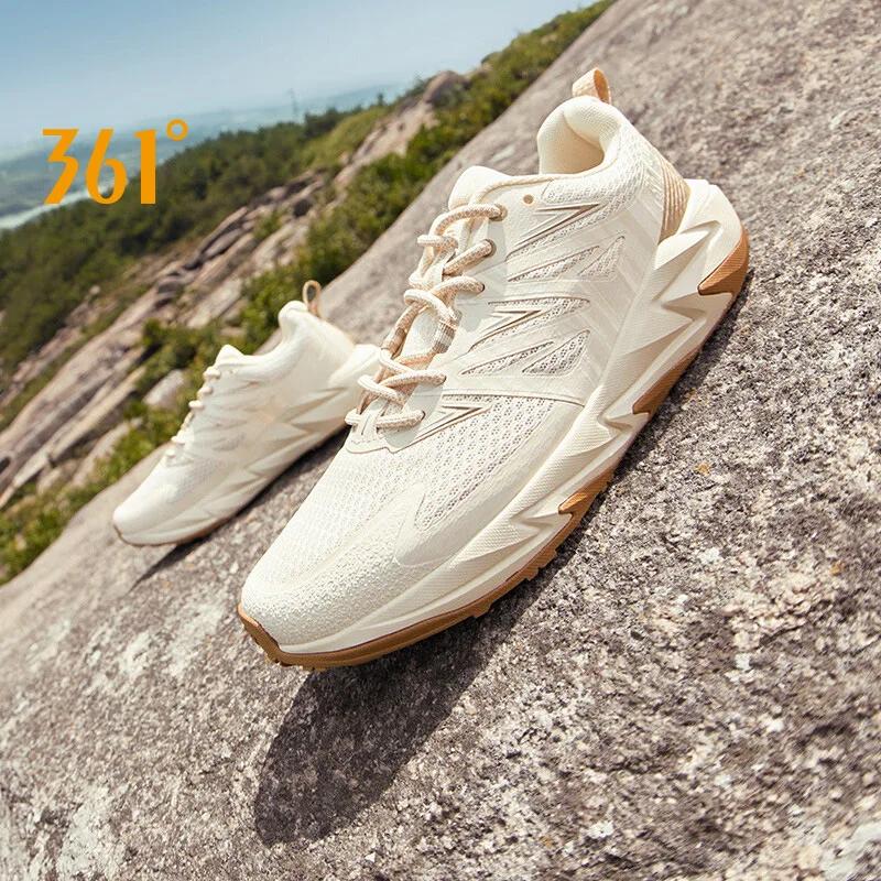 Chaussures de course respirantes en cuir pour hommes, chaussures de randonnée, baskets de jogging en