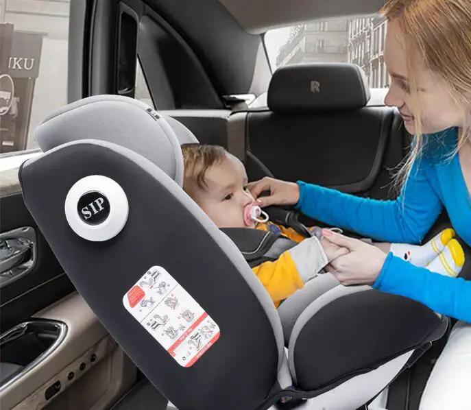 AP02 KL005 Siège auto bébé siège enfant rotatif à 360° avec ISOFIX et position de repos, groupe 0+1/