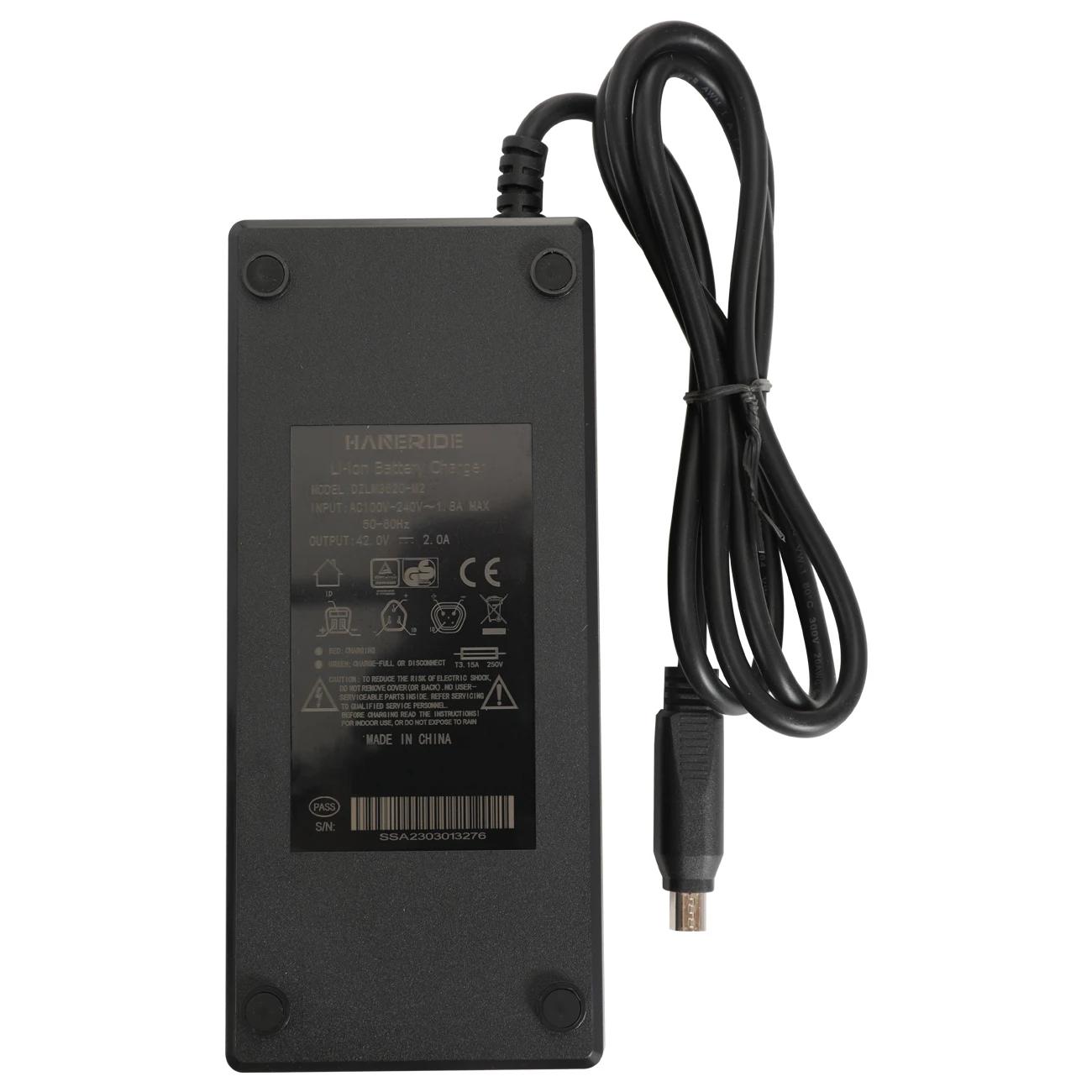 HANERIDE-Chargeur de vélo électrique, Pipeline 42V, 3 broches, PHYLION, Batterie Yprofits ic pun36 V