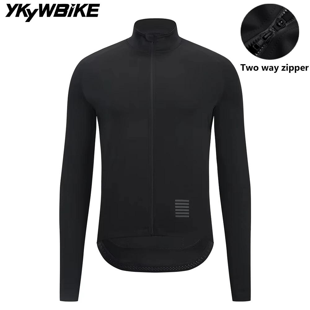 Ykywbike-Veste de cyclisme imperméable pour homme, manteau coupe-vent imperméable, vêtements de vélo