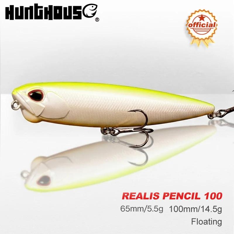 Hunthouse REALIS crayon 65 flottant Stickbait leurre de pêche 65/100mm 5.5/14.5g WTD Action avec son