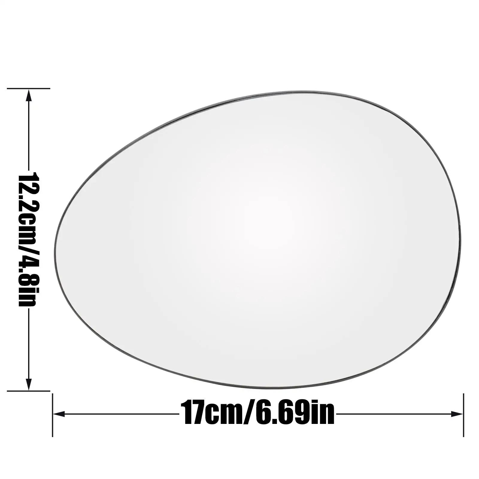 Miroir convexe en verre chauffé pour Mini Cooper S One Countryman, R55 R56 R57 R58 R59 R60 R61 2007 