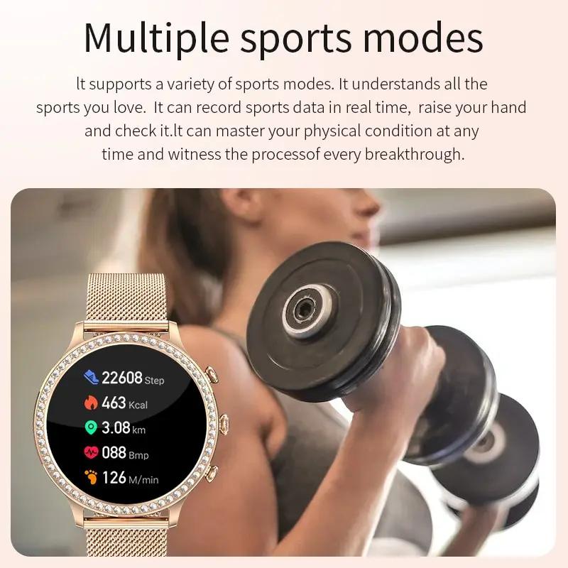 LIGE-Montre intelligente étanche pour homme et femme, appel Bluetooth, pression artérielle, cadran p