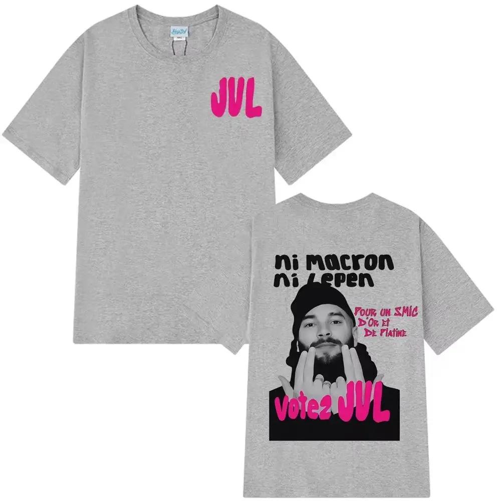 T-shirt Y2K Hip-hop 2026 JUL, rappeur français, T-shirts à imprimé graphique tendance, décontracté, 