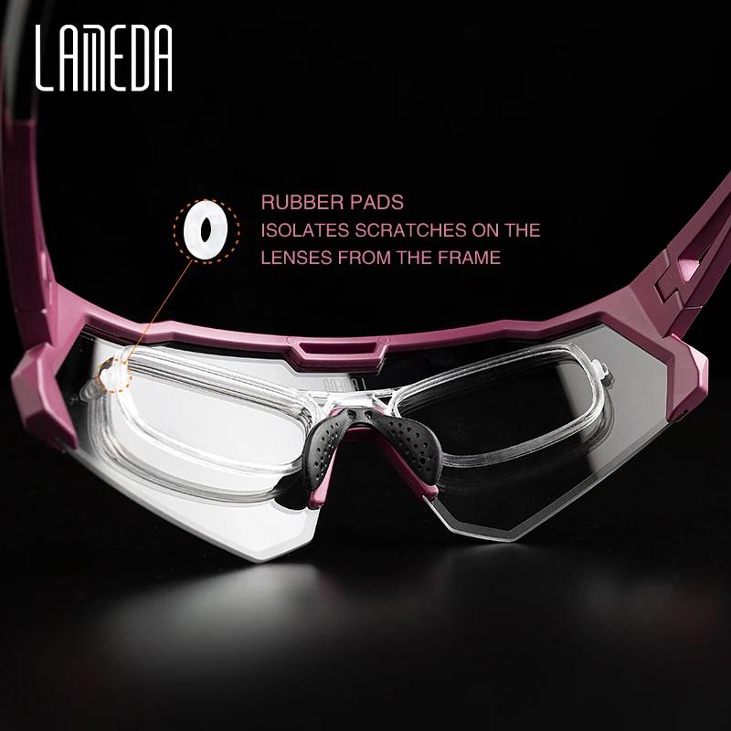 LAMEDA lunettes de soleil de cyclisme photochromiques hommes lunettes de vélo professionnelles lunet