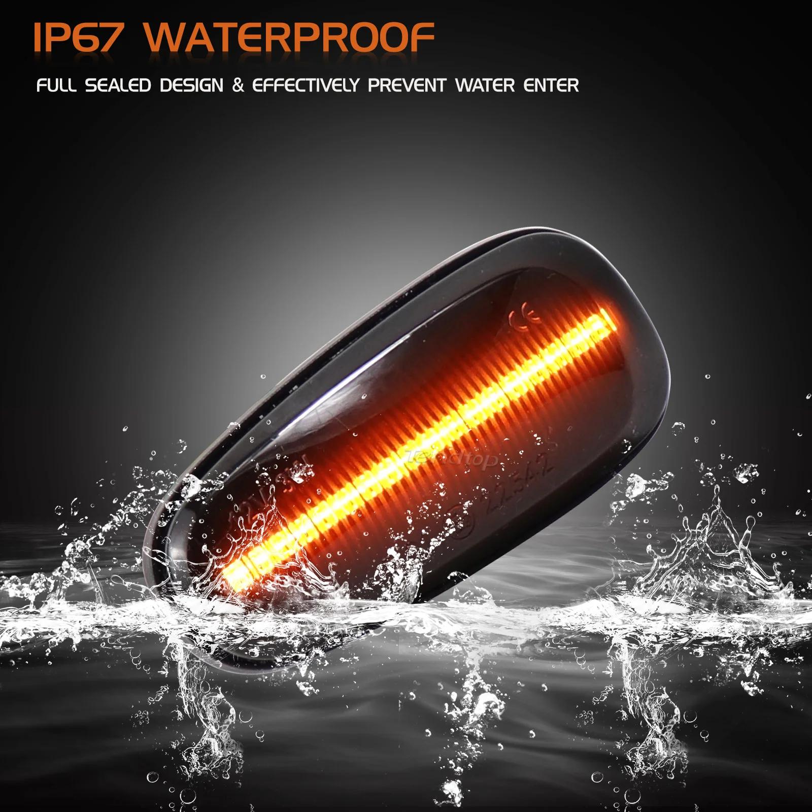 Pour Opel pour Zafira A 1999-2005 Astra G 1998-2009 clignotant LED marqueur latéral indicateur lumin