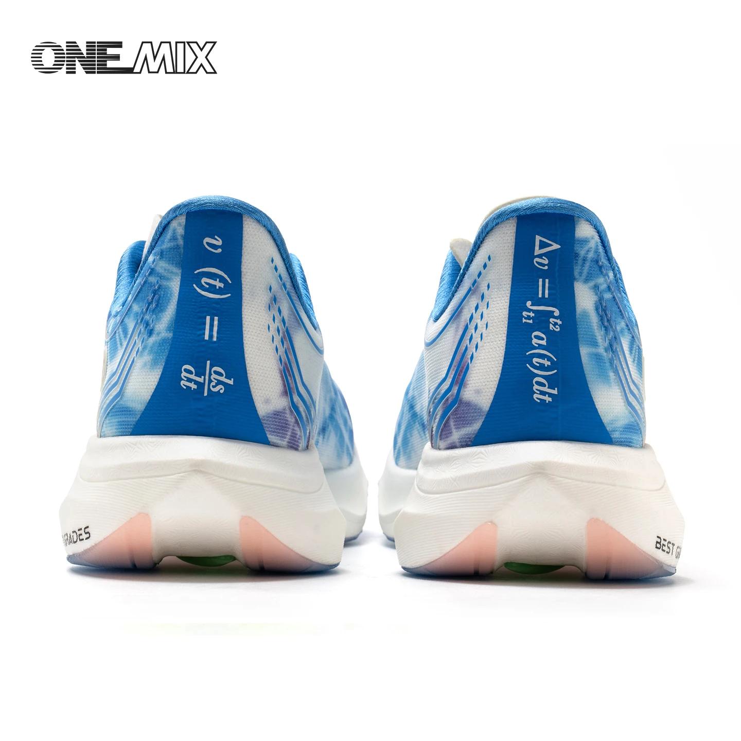 ONEMIX-chaussures de course de Marathon en nylon et planche de carbone, support professionnel Stable