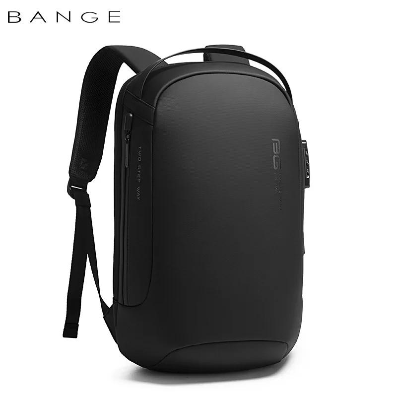 Bange-Sac à dos de voyage étanche pour homme, sacs à dos pour ordinateur portable, sacs d'école masc