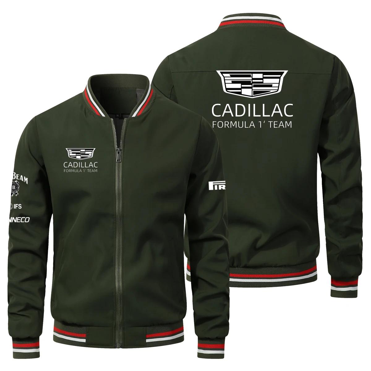 Nouvelle veste slim Cadillac 2026 Sìnguān Péií shì Zhùqí - Veste Cadillac - Uniforme d'équipe de cyc