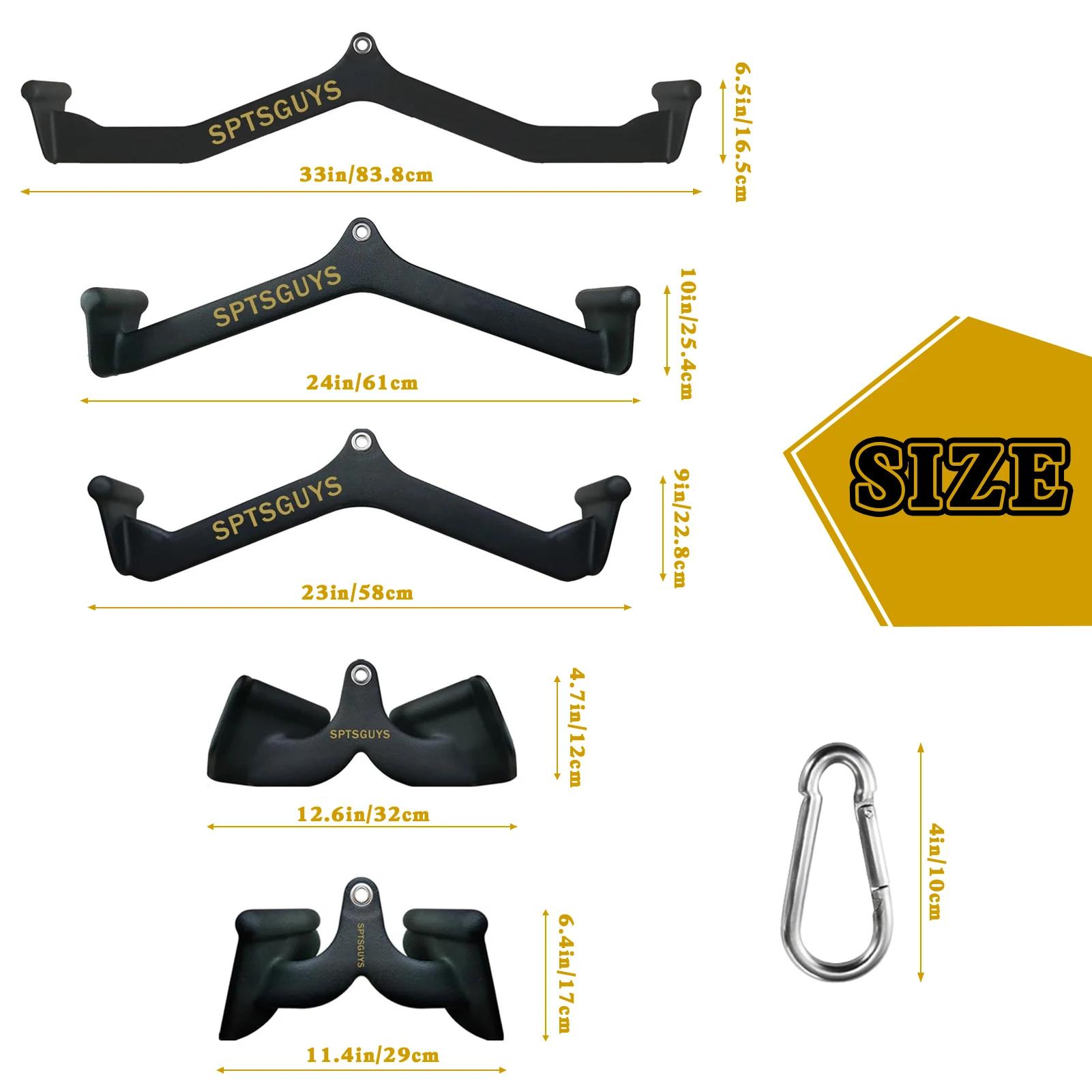 LAT Pulldown rib Down Bar, Fitness à domicile, Accessoires pour système de poulie à câble, Machine, 