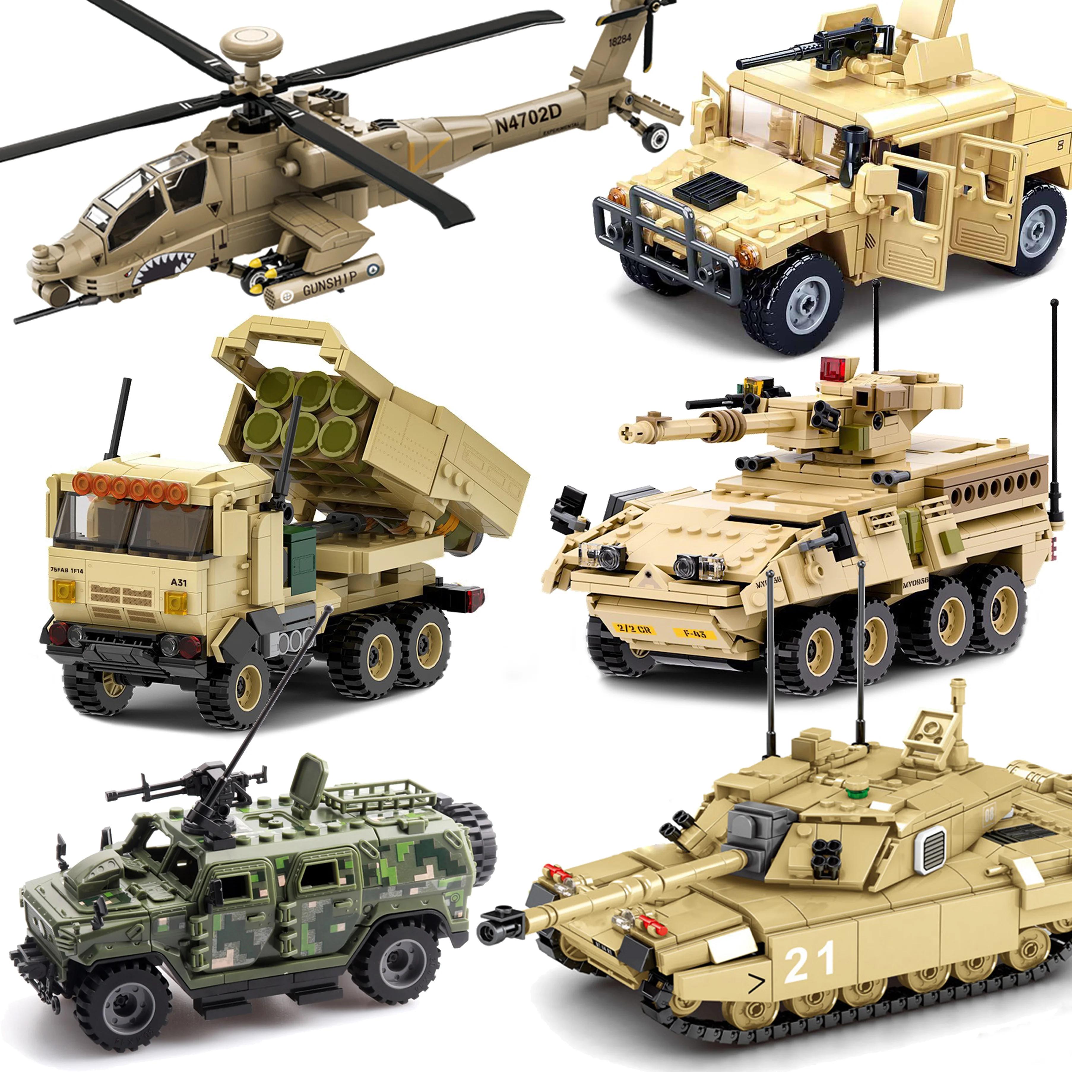 Modèle de char blindé militaire Hummer Stryker, armes de guerre modernes de l'armée américaine et ru