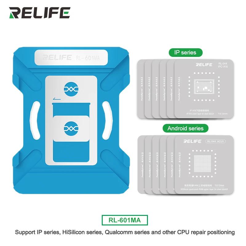 RELIFE RL-601MA plate-forme de pochoir de reballage CPU universelle pour la série iPhone et la série
