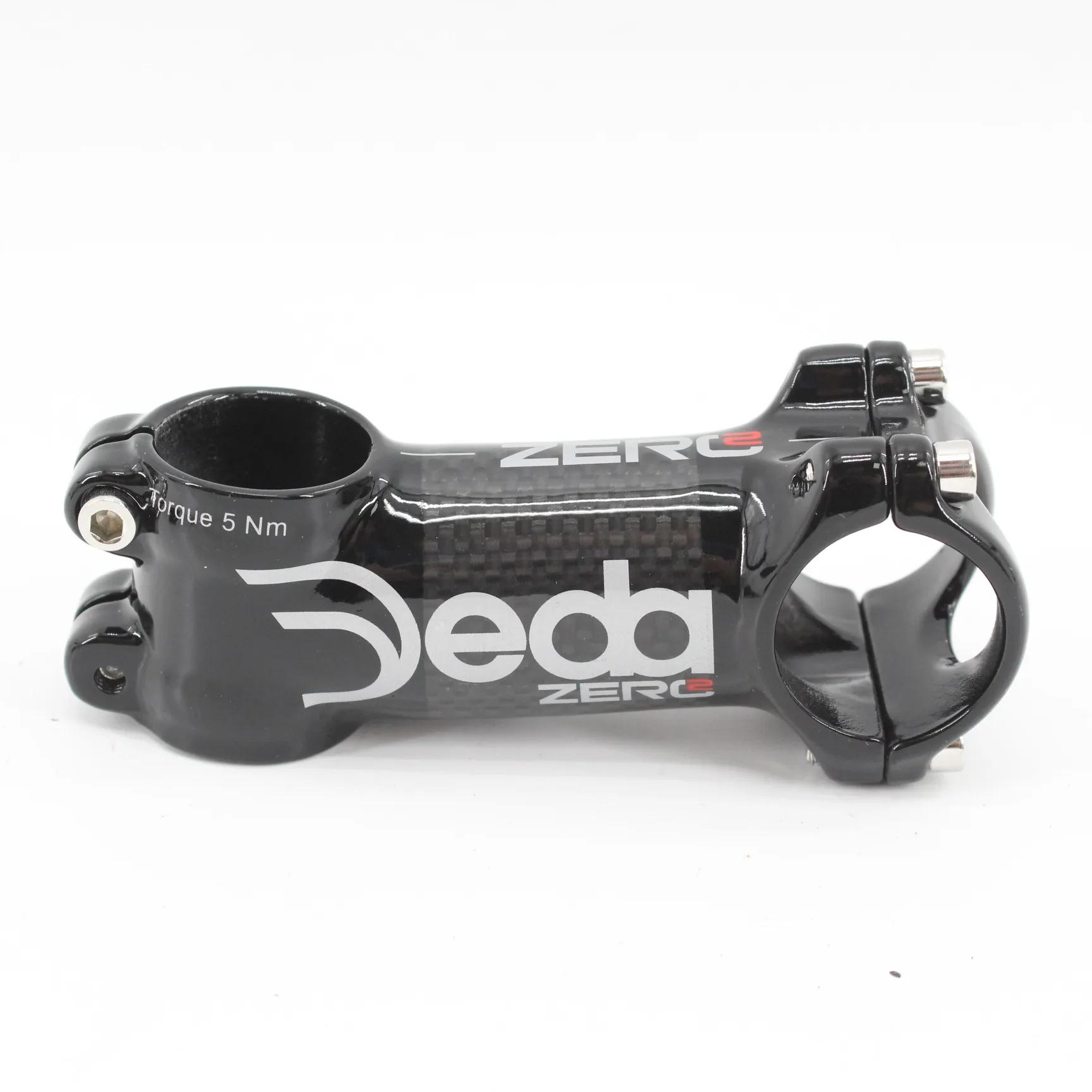 Tout nouveau JEDA argent route carbone tige de vélo en alliage 31.8*60-120mm 6 17 degrés Angle VTT t