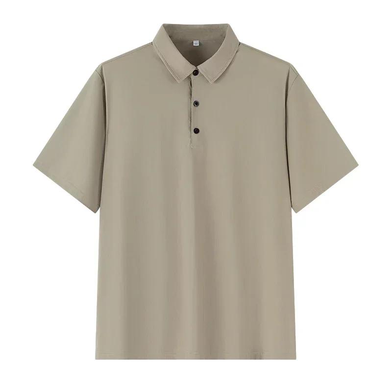 Polo homme grande taille 6XL 7XL été manches courtes surdimensionné t-shirt décontracté mode