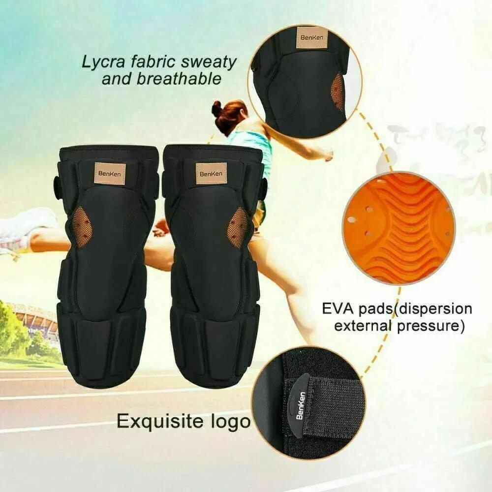 Benken genouillère coudières Kit cyclisme moto Ski rodilleras Absorption des chocs pour équipement d