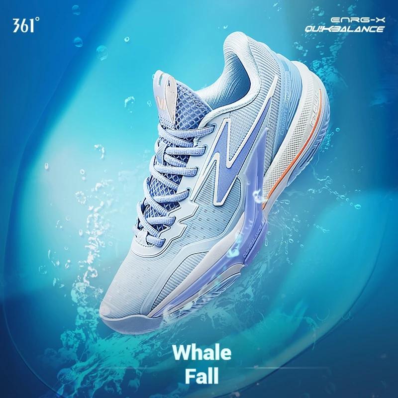 361 degrés BIG3 6.0 chaussures de sport de basket-ball pour hommes résistant à l'usure antidérapant 