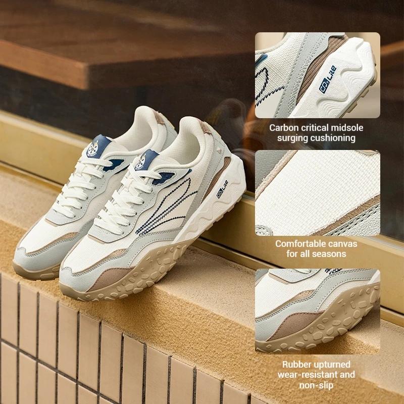 Chaussures de dehors Rétro en Maille pour Homme, Baskets Décontractées à Semelles Optiques, Résistan