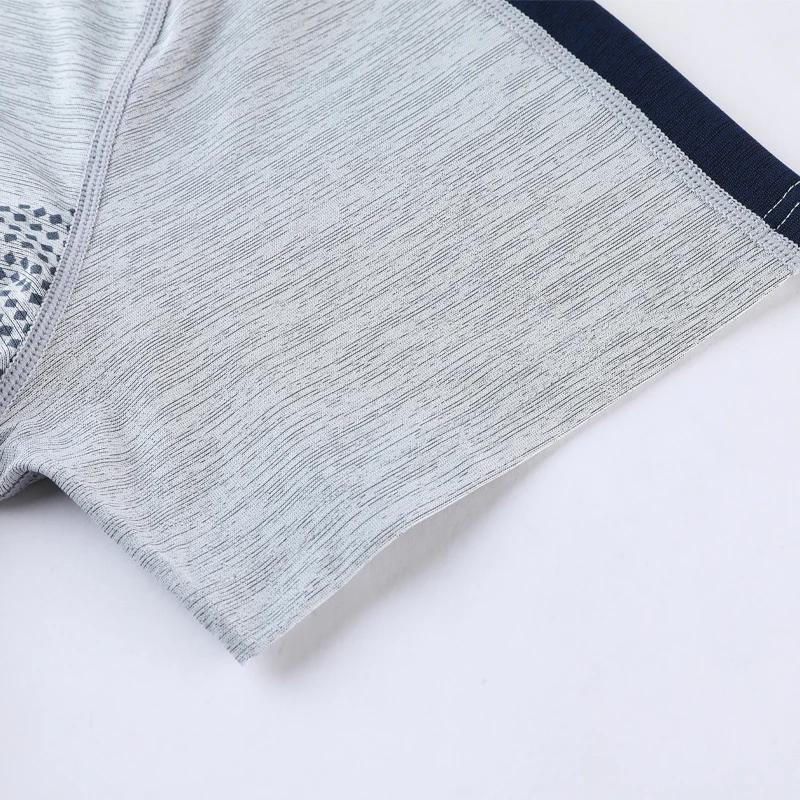 T-shirt à manches courtes pour hommes, haut d'exercice, Patchwork, entraînement, course, musculation