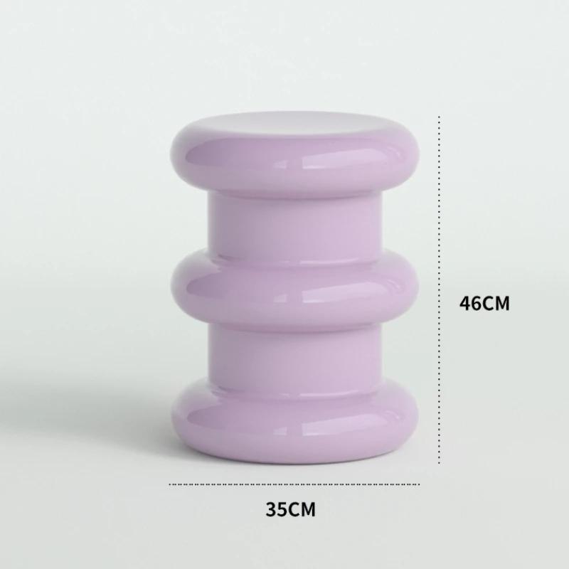 Tabouret bas créatif nordique, chaise à langer de styliste, salon, célébrité d'internet, canapé, Tab
