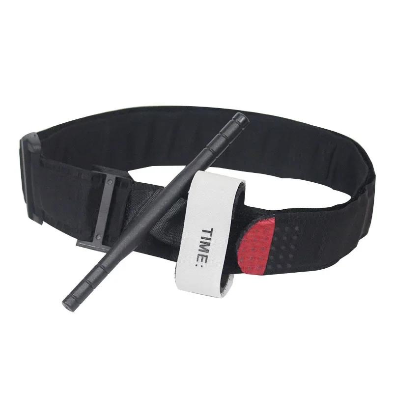 DulMedical-Garrot d'urgence médicale à pointe rouge, aide à la ceinture, application de saut d'explo