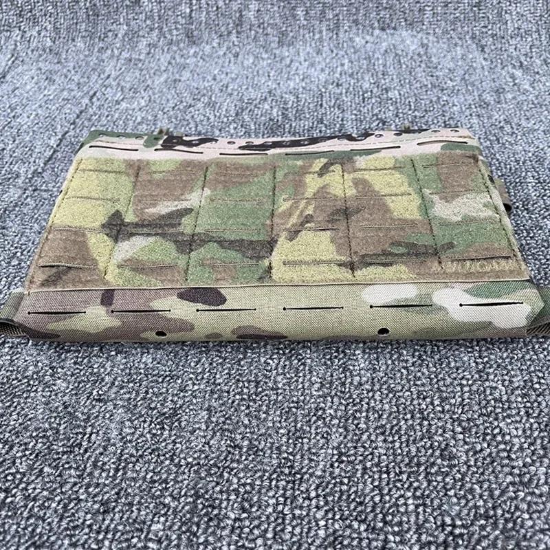 Pochette de plate-forme de poitrine tactique Airsoft MK5, porte-plaque, découpe Laser, sac Molle, Co