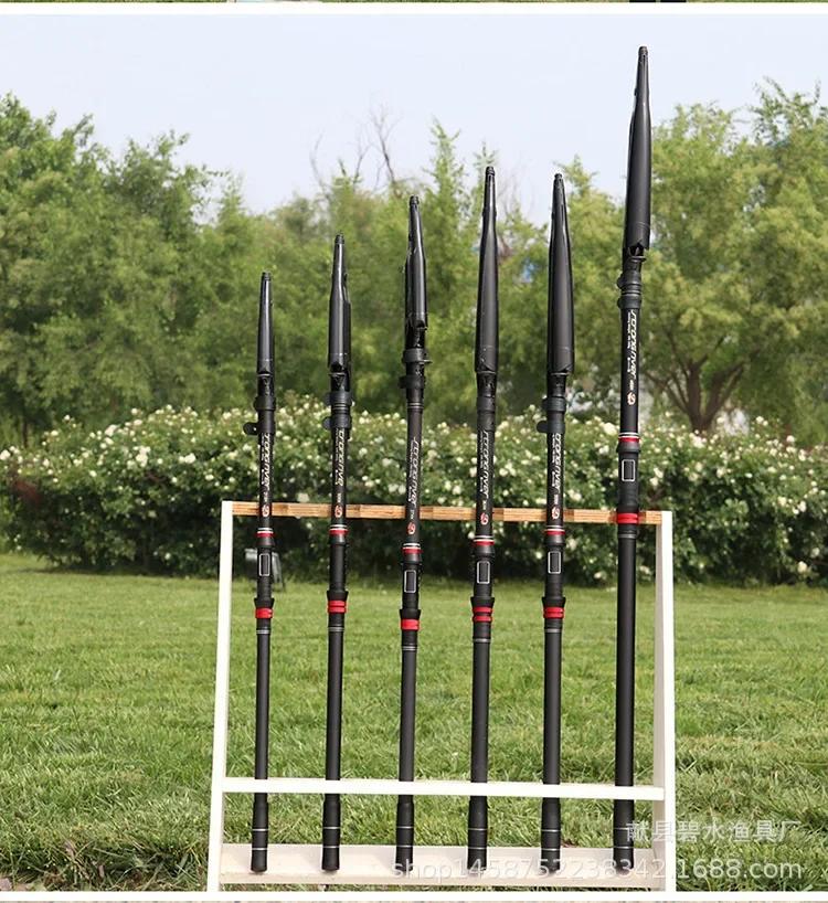 Canne à pêche télescopique Superhard, 1.8M-3.6M, ultralégère, longue portée, canne à lancer de haute
