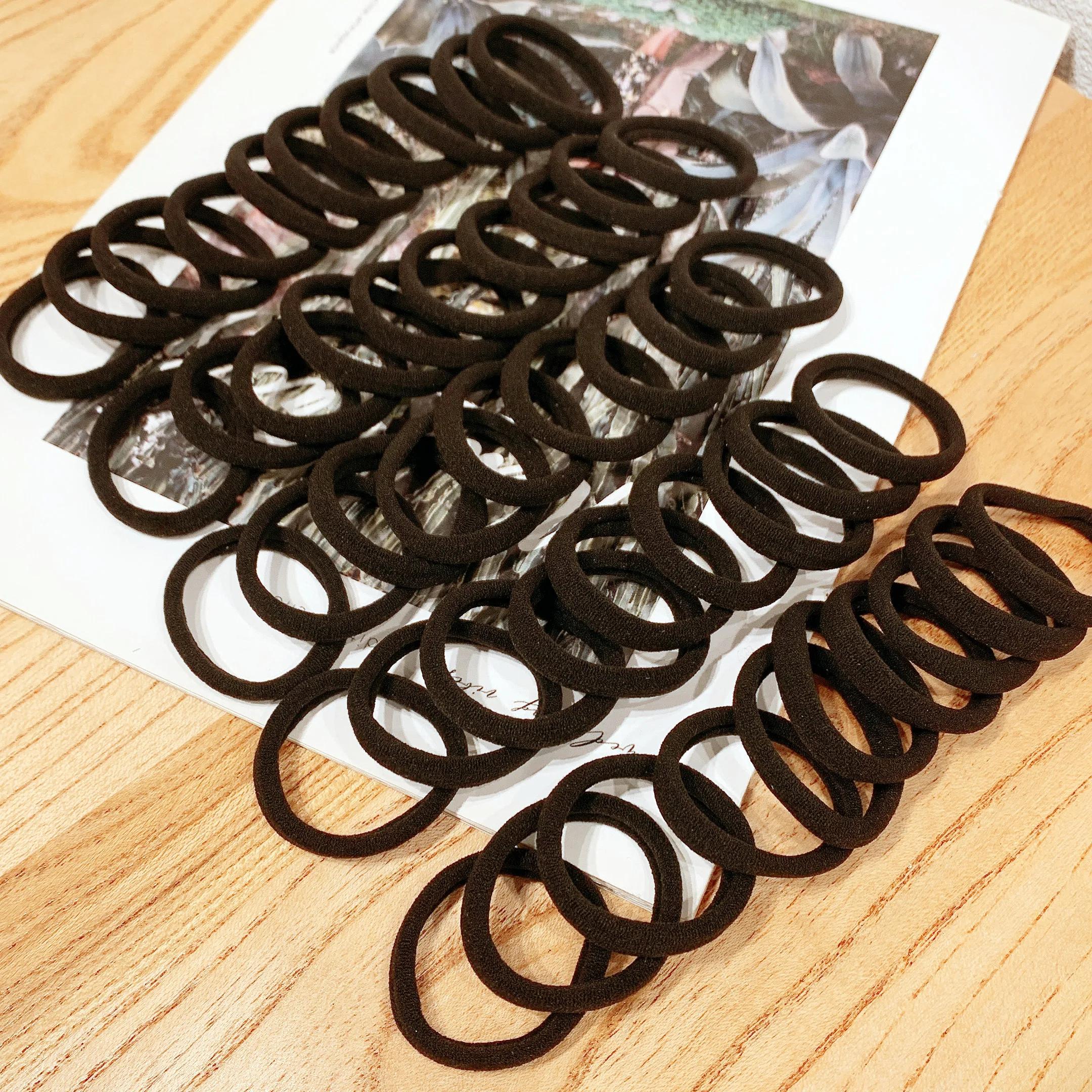Bandes de cheveux élastiques pour enfants, chouchou sucré pour filles, élastiques à cheveux, pinces 