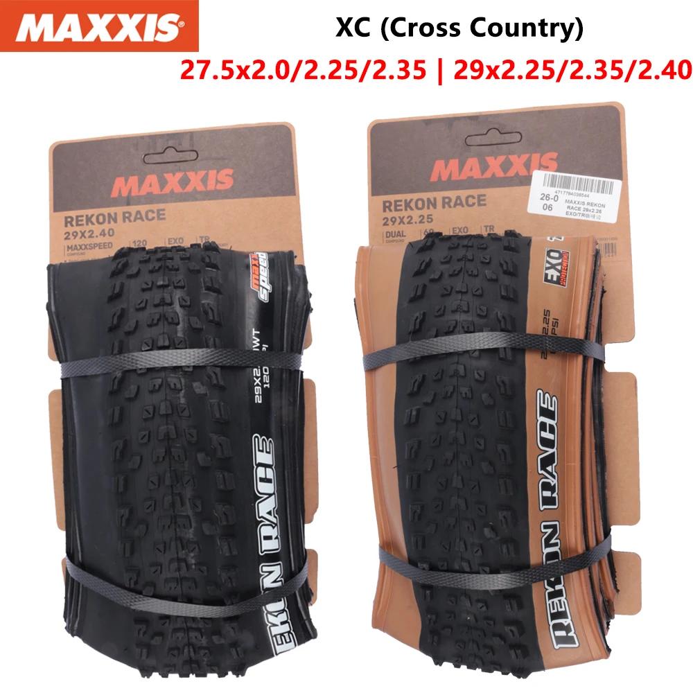 MAXXIS REKON RACE pneu de vélo de montagne d'origine 29x2.25 29x2.35 29x2.4 pneus de vélo tout-terra