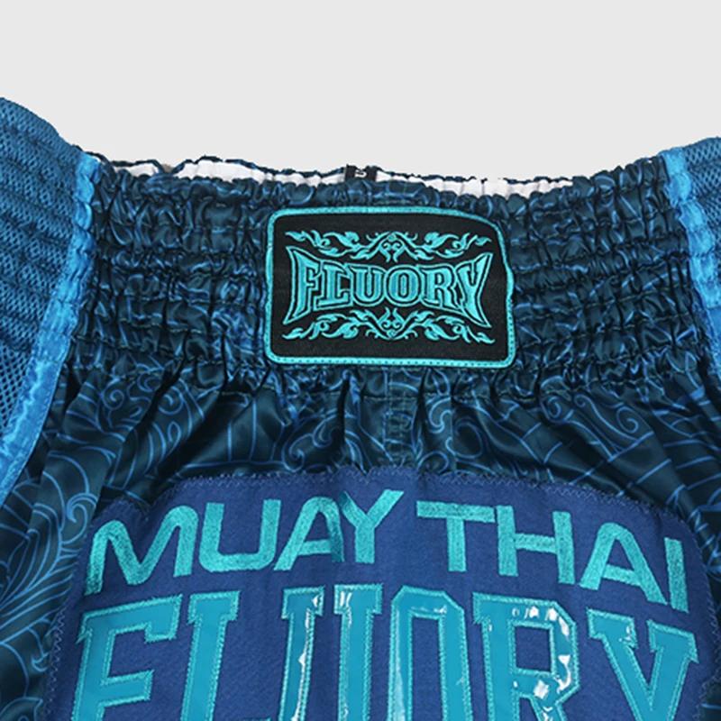 Short Muay Thai Style FLUORY imprimé Combat gratuit Arts martiaux mixtes boxe entraînement Match pan