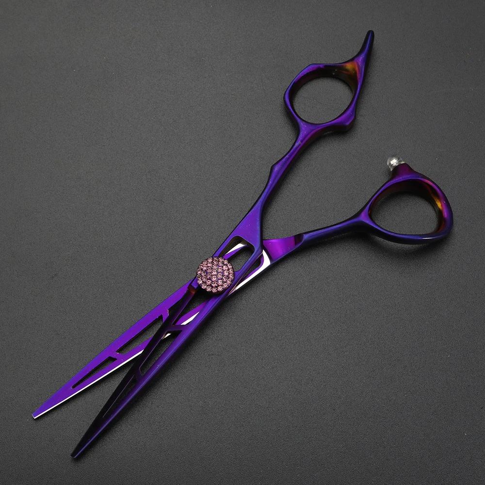 XUANFENG – ciseaux à cheveux creux de 6 pouces, ciseaux de barbier en acier VG10, ciseaux de coupe p