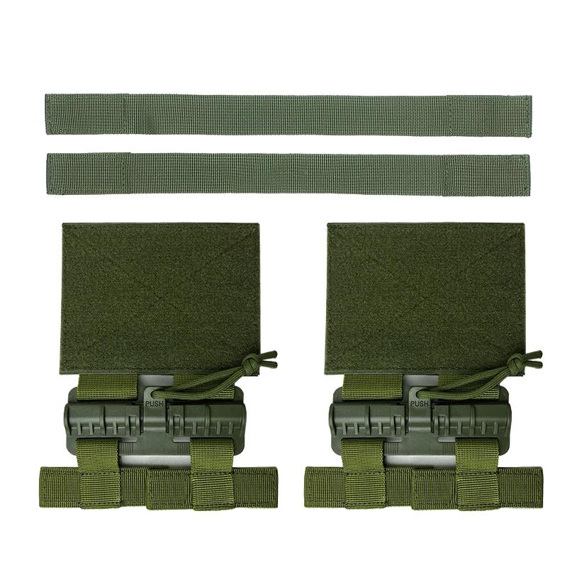 Gilet tactique avec boucle à dégagement rapide, Kit Molle universel pour gilet Airsoft, ensemble de 