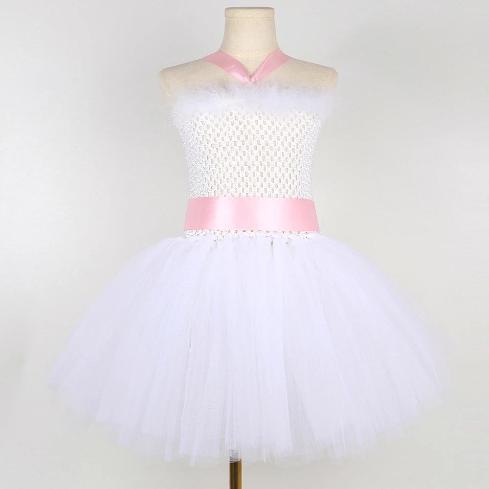 Costumes de lapin blanc pour bébés filles, robe fantaisie de vacances de pâques, tenue d'halloween p