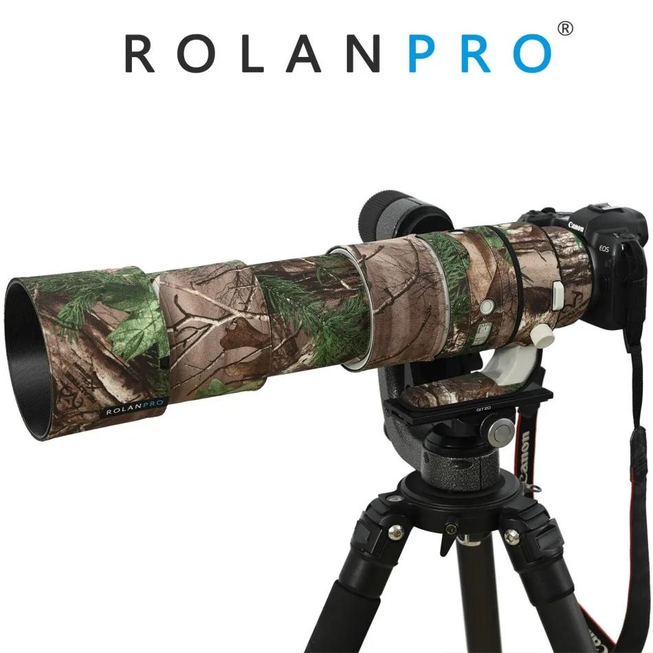 ROLANPRO Manteau d'objectif étanche pour IL RF 200-800mm F6.3-9 IS USM CamSolomon Juste de pluie Étu