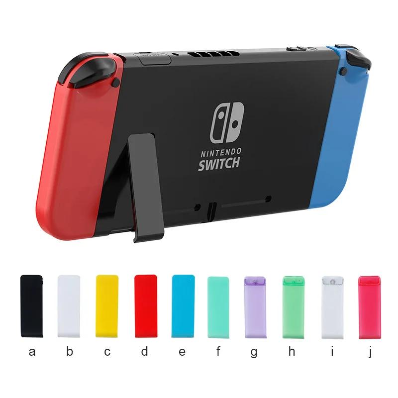 Support arrière pour Console Nintendo Switch, 1 pièce, Support de couverture arrière NS, trépied Dur