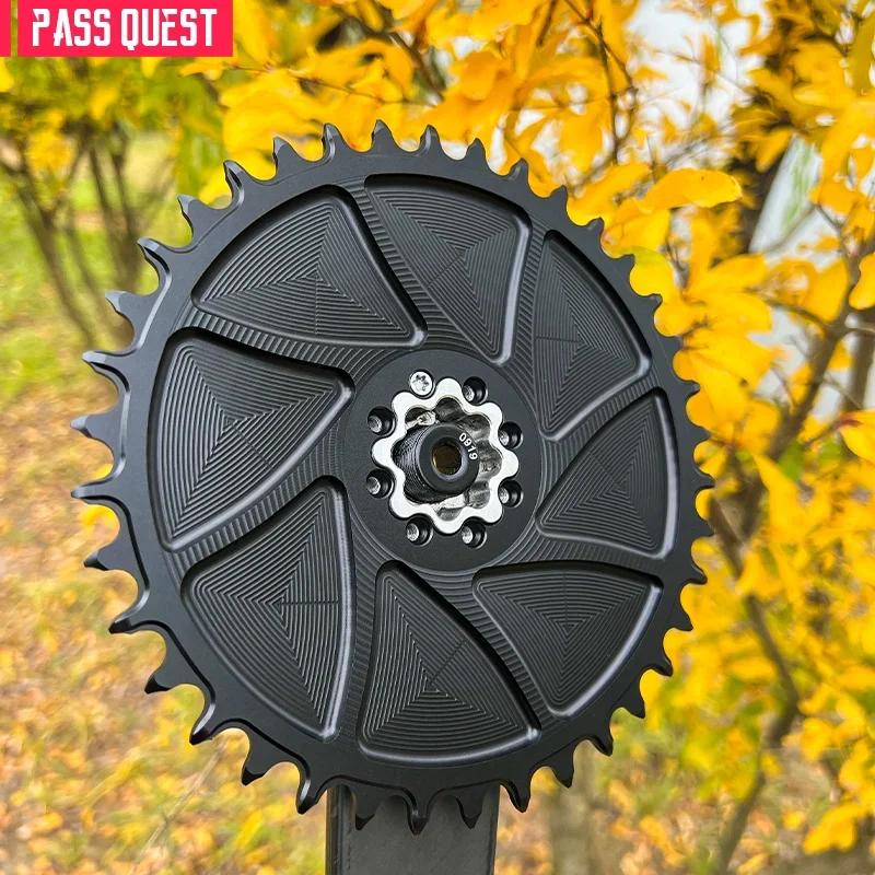PASS QUEST 8 goujons AERO plateau rond étroit large 3mm décalage à montage Direct pédalier vélo de g