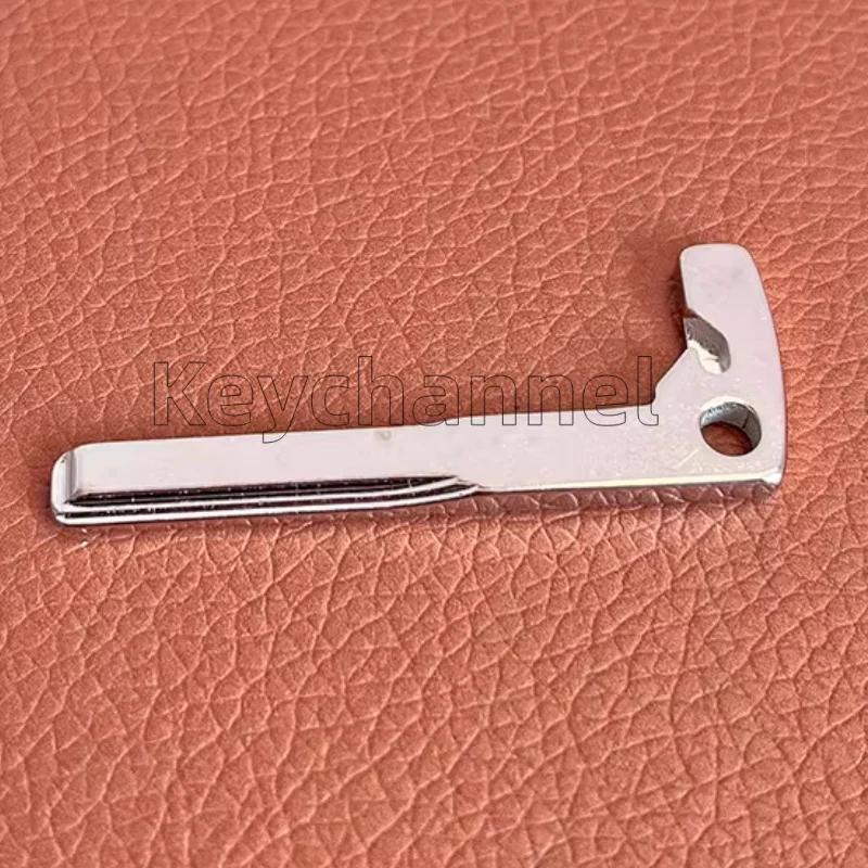 Keychannel 10 pièces Lame de clé de voiture d'urgence HU64, lame vierge pour clé intelligente, pour 
