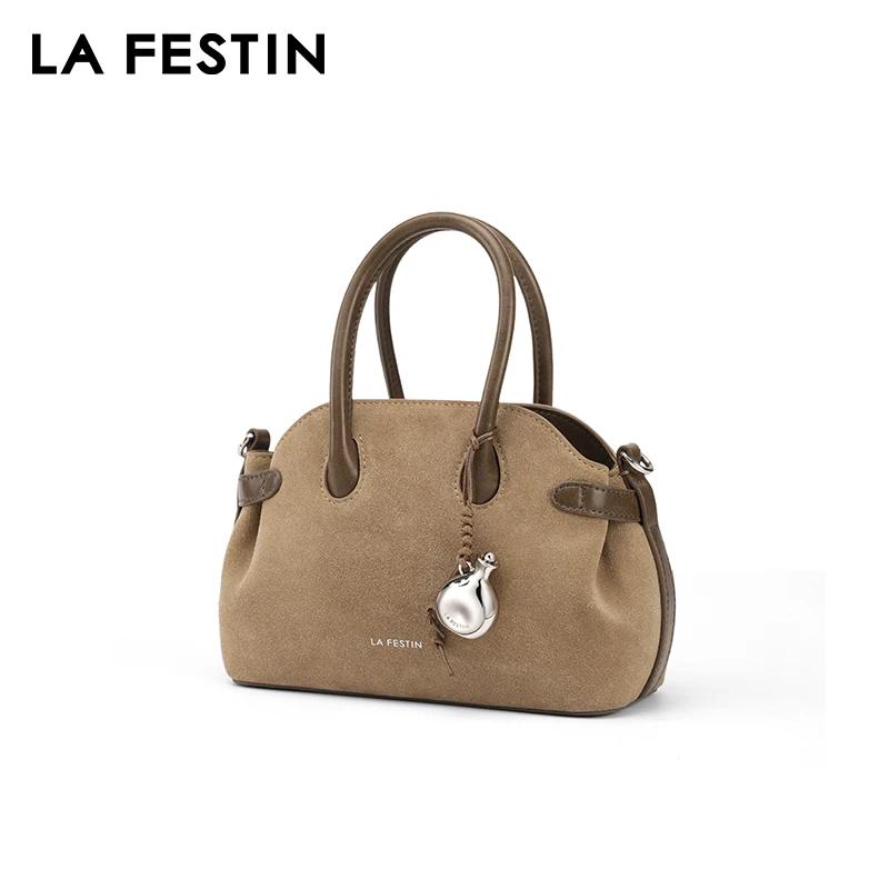 LA FESTIN marque originale sac pour femme 2025 nouveau sac en daim sac à main de luxe design sac Bos