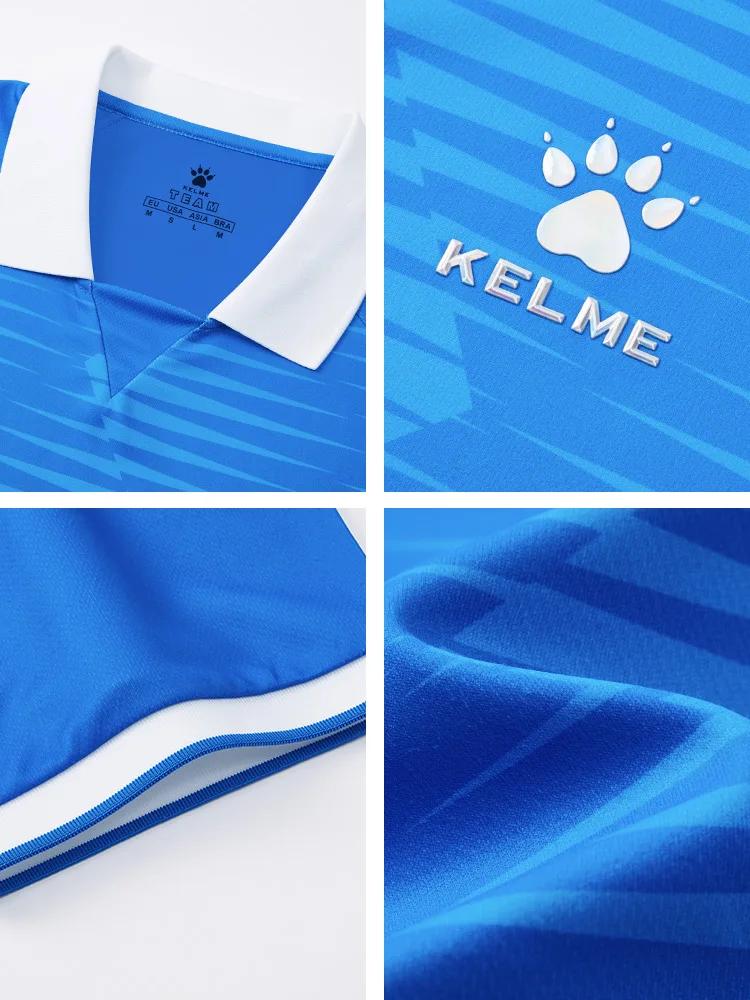 T-shirt de football homme Kelme - Sport, course, gym et entraînement à séchage rapide