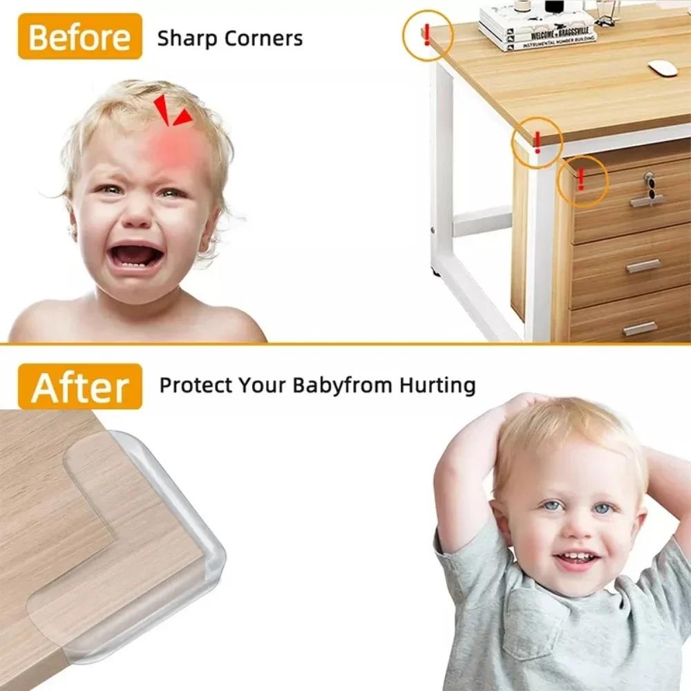 Protecteur de sécurité en Silicone pour bébé, couverture de Protection des bords des coins de Table,